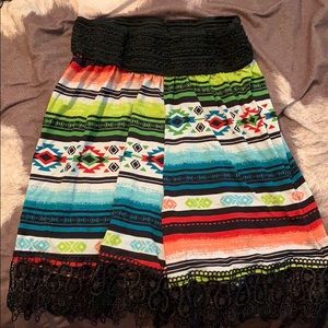 Serape shorts